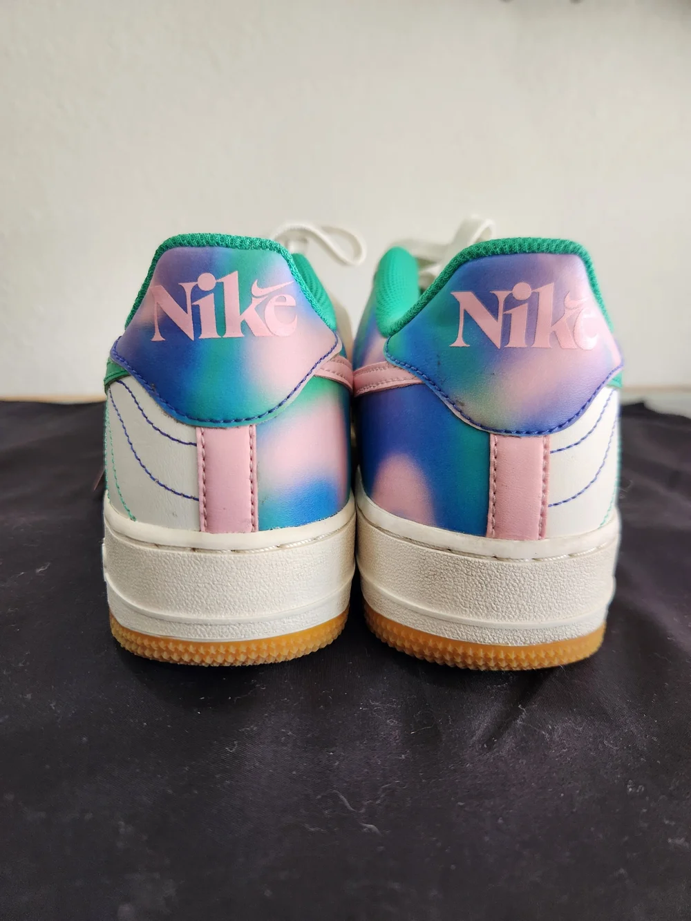 Nike Pastel Tie-Dye Swoosh Sneakers